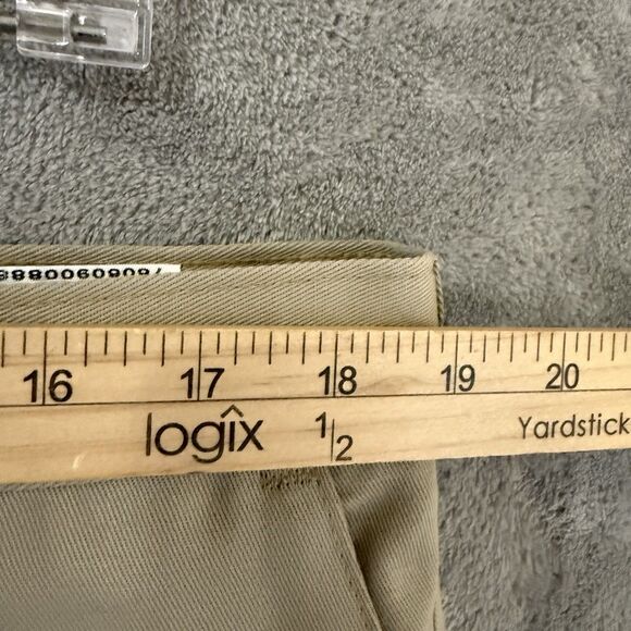 NWT Wrangler Riata 38x30 (Inseam 30.5) Flat Front Pants Pleated Relaxed Khaki - Picture 9 of 11